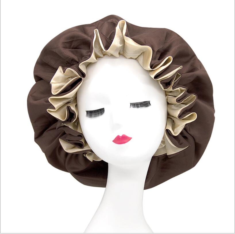 Seqin Satan Reversible Soft Silky Hair Bonnet Designer Bonnets and